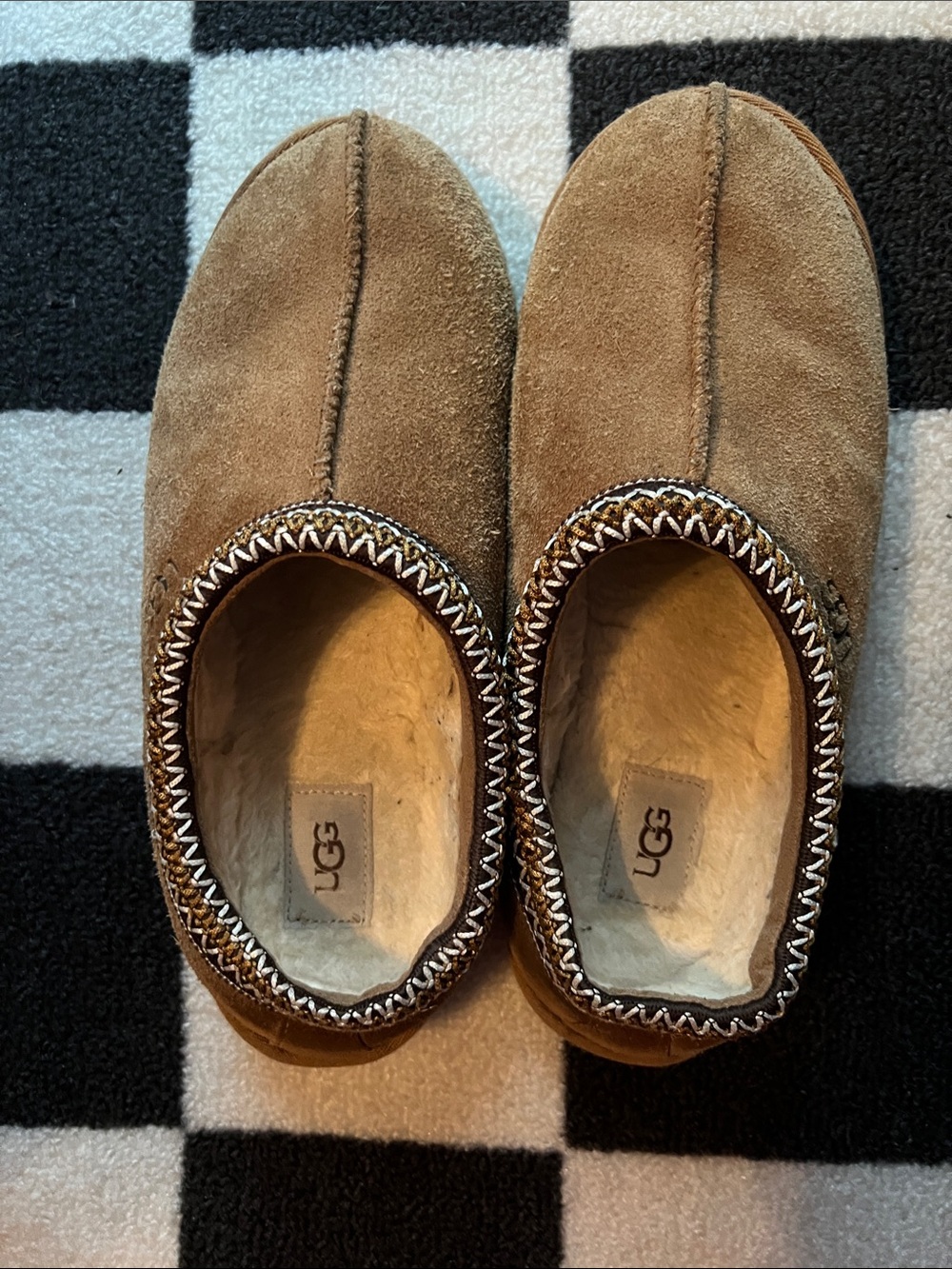 UGG Men's Chestnut Suede Slip-On Loafers